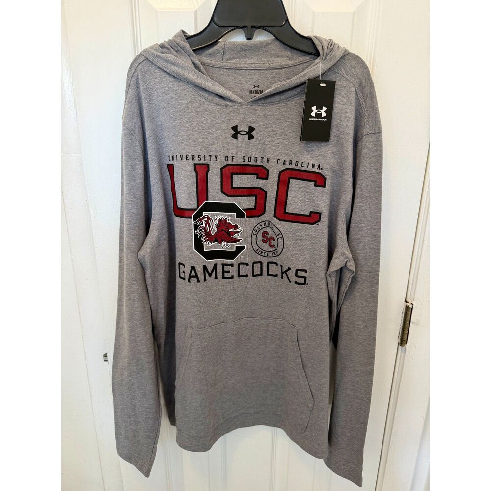 NWT Under Armour University of South Carolina Hooded Shirt Men's Medium